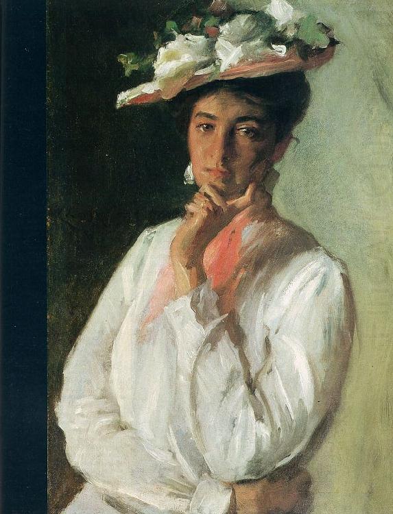 Woman in White, Chase, William Merritt